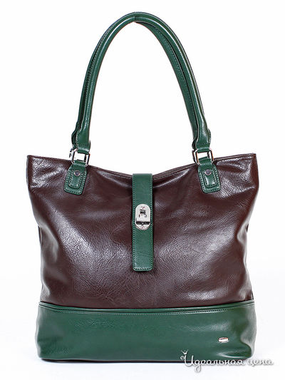 Cумка Leighton, цвет коричневый, зеленый