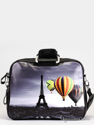 Сумка Flioraj, цвет черный, серый