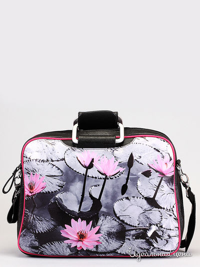 Сумка Flioraj, цвет черный, розовый