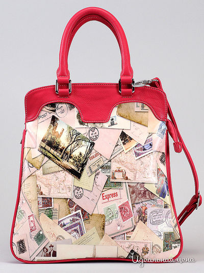 Сумка Flioraj, цвет бежевый, розовый