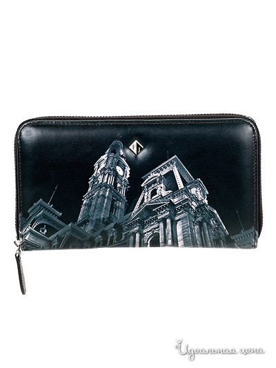 Кошелек Flioraj, цвет черный, серый