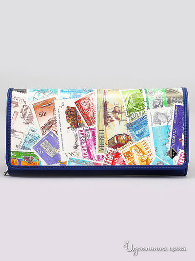 Кошелек Flioraj, цвет синий, зеленый