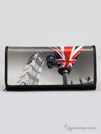 Кошелек Flioraj, цвет черный, серый