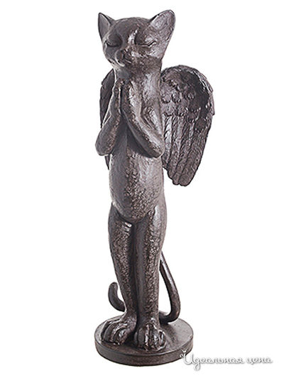 Статуэтка "Кот-ангел" PetitJardin, цвет коричневый