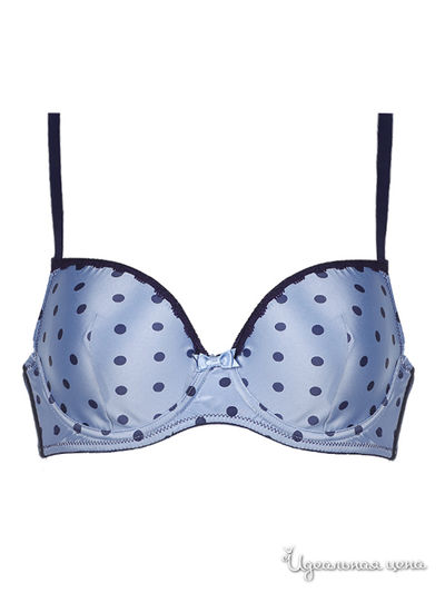 Бюстгальтер балконет Tenerezza, цвет голубой