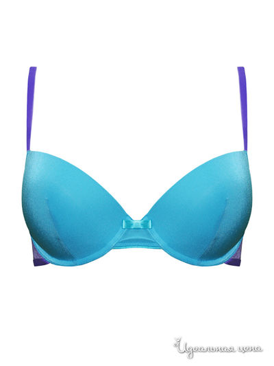Бюстгальтер пуш-ап Tenerezza, цвет бирюзовый