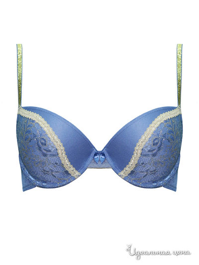 Бюстгальтер пуш-ап Tenerezza, цвет голубой