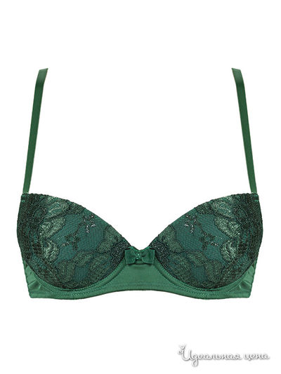 Бюстгальтер пуш-ап Tenerezza, цвет зеленый