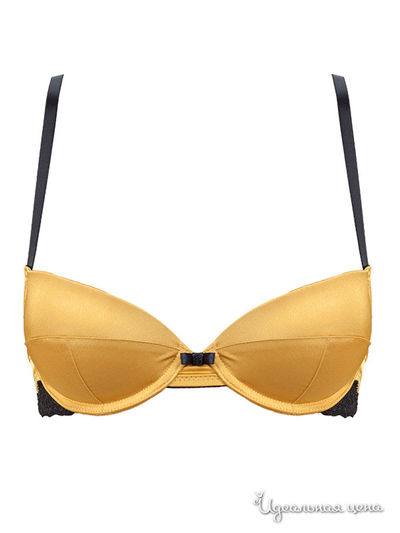 Бюстгальтер пуш-ап Tenerezza, цвет коричневый, горчичный