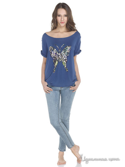 Футболка Tenerezza, цвет синий