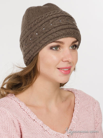 Шапка Green Mandarin, цвет светло-коричневый