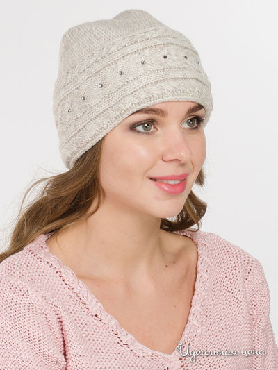 Шапка Green Mandarin, цвет светло-бежевый