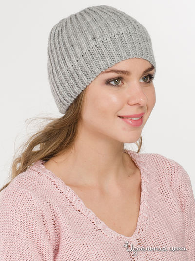 Шапка Green Mandarin, цвет светло-серый