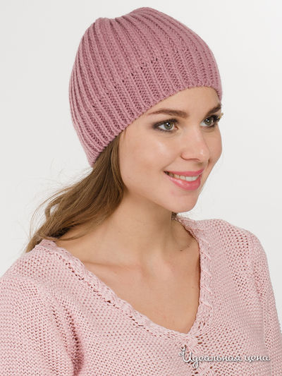 Шапка Green Mandarin, цвет бледно-розовый