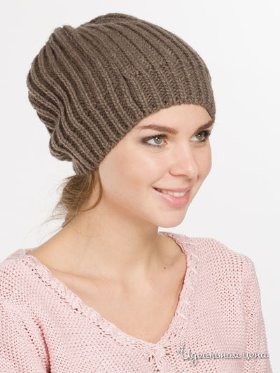 Шапка Green Mandarin, цвет светло-коричневый