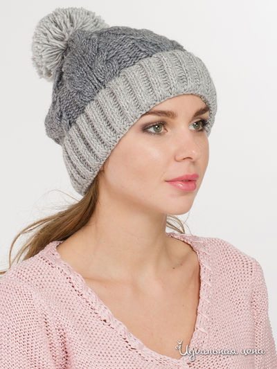 Шапка Green Mandarin, цвет серый