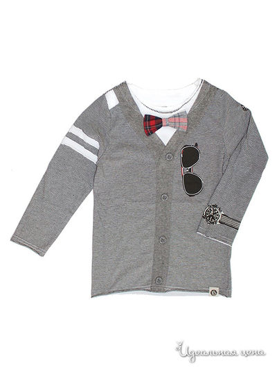 Лонгслив Mini Shatsu, цвет серый