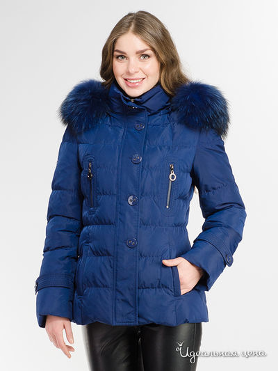 Куртка пуховая La Reine Blanche, цвет синий