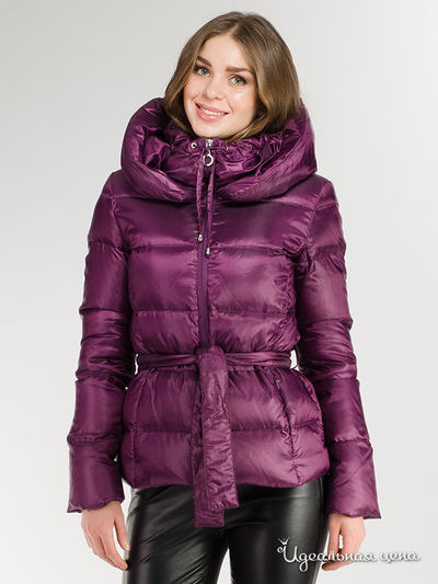 Пуховик La Reine Blanche, цвет фиолетовый