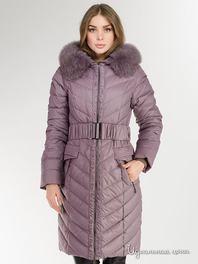 Пуховик La Reine Blanche, цвет сиреневый