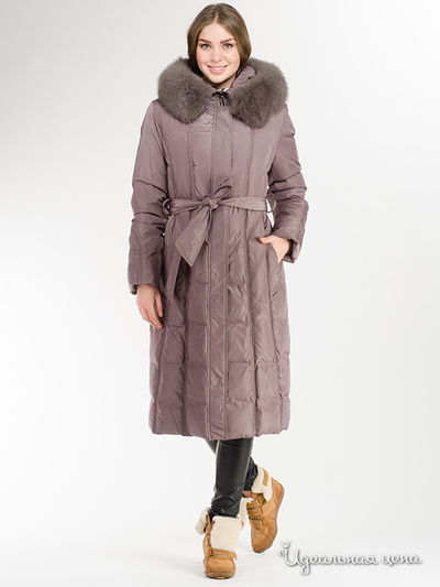 Пуховик La Reine Blanche, цвет серый