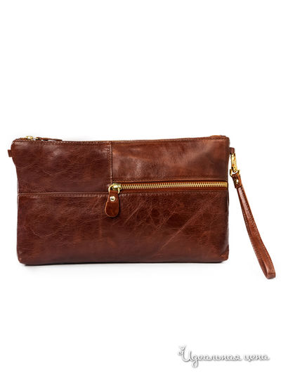 Клатч Nardelli, цвет коричневый