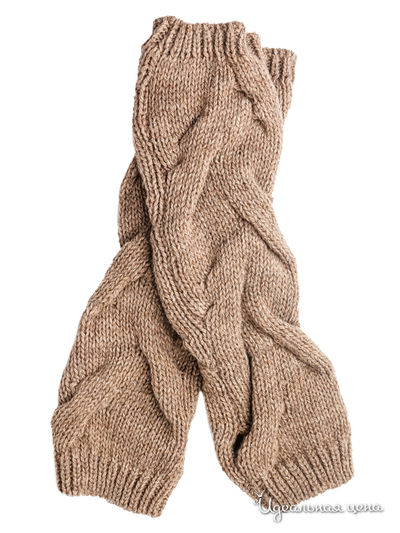 Митенки Nardelli, цвет бежевый