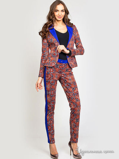 Костюм La Via Estelar, цвет терракотовый, синий