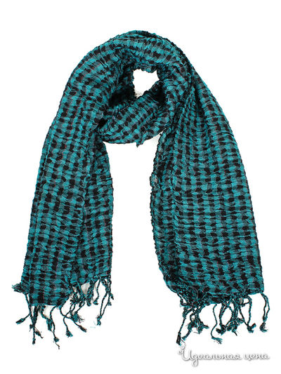 Палантин Flioraj, цвет зеленый, черный