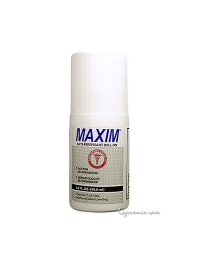 Дезодорант-антиперспирант с шариковым аппликатором для нормальной кожи, 15%, 29,5 мл Maxim