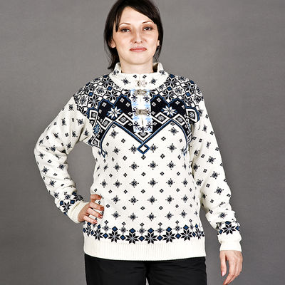 Свитер KAMA, цвет цвет белый