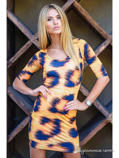 Платье SK-House, цвет оранжевый