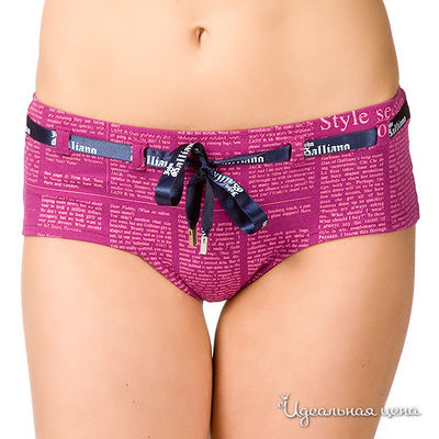 Шорты Galliano, цвет цвет сиреневый