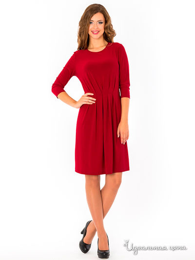 Платье S & A Style, цвет красный