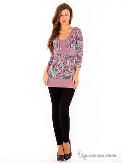 Туника S & A Style, цвет сиреневый