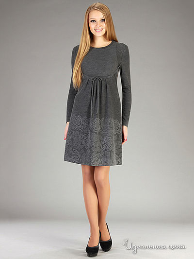 Платье Эола, цвет серый