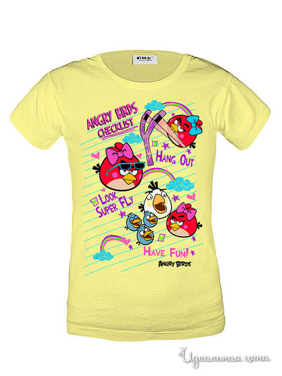 Футболка Cartoon Brands, цвет желтый