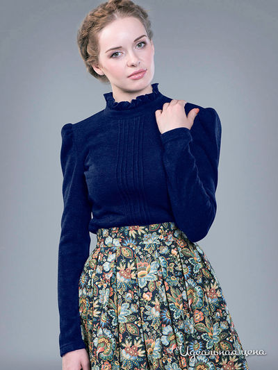 Блуза Ksenia Knyazeva, цвет синий