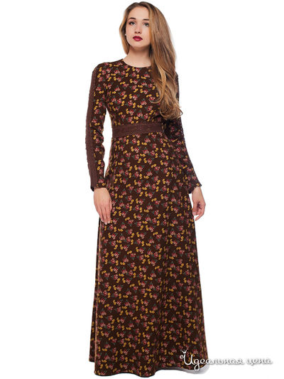 Платье Ksenia Knyazeva, цвет коричневый