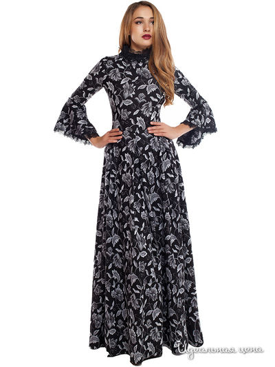 Платье Ksenia Knyazeva, цвет темно-серый