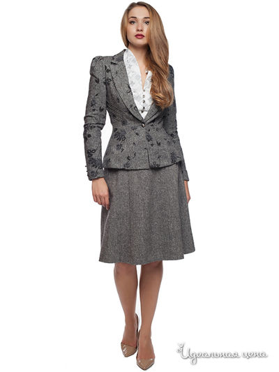 Жакет Ksenia Knyazeva, цвет темно-серый