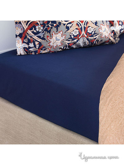 Комплект постельного белья двуспальный Togas, цвет синий