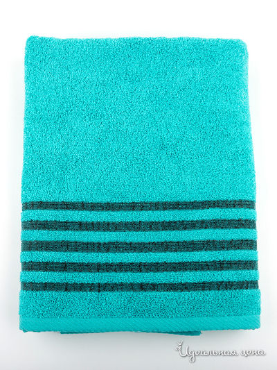 Полотенце, 70x130 см Daily by T., цвет бирюзовый