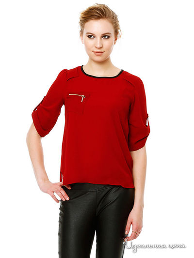 Блуза Boutiquen, цвет бордовый