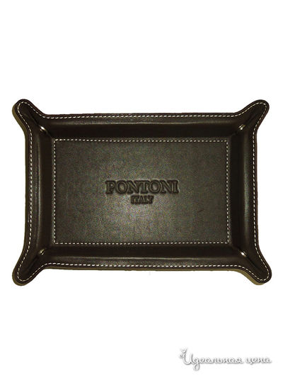 Монетница Pontoni, цвет коричневый