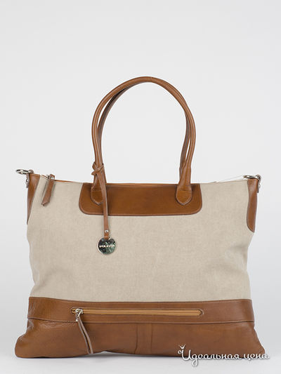 Сумка Pulicati, цвет бежевый, коричневый