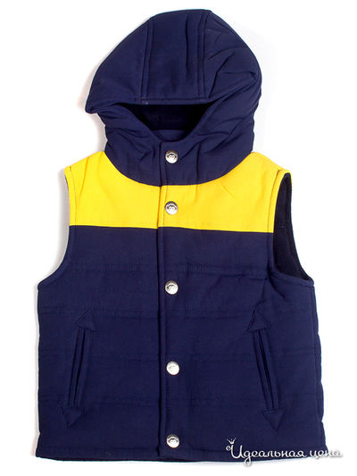 Жилет Appaman, цвет синий, желтый