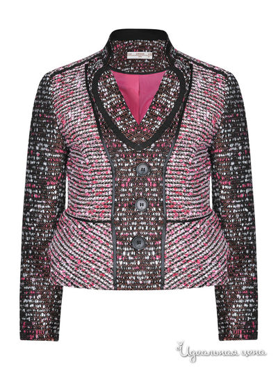 Пиджак Supertrash, цвет розовый, коричневый