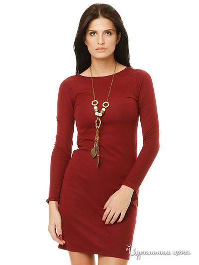 Платье Vivien Paris, цвет бордовый