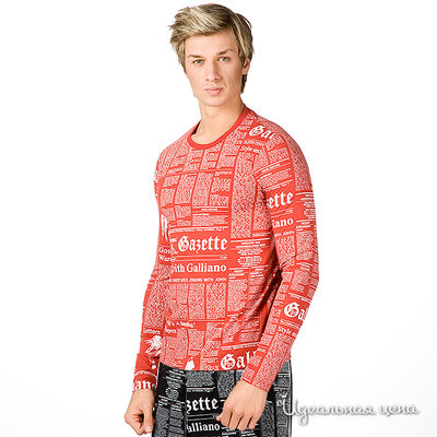 Ветровка Galliano, цвет цвет оранжевый